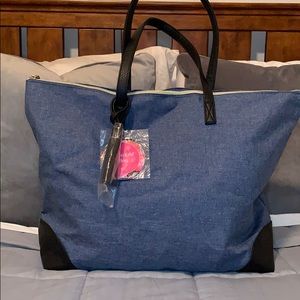 NWT denim tote